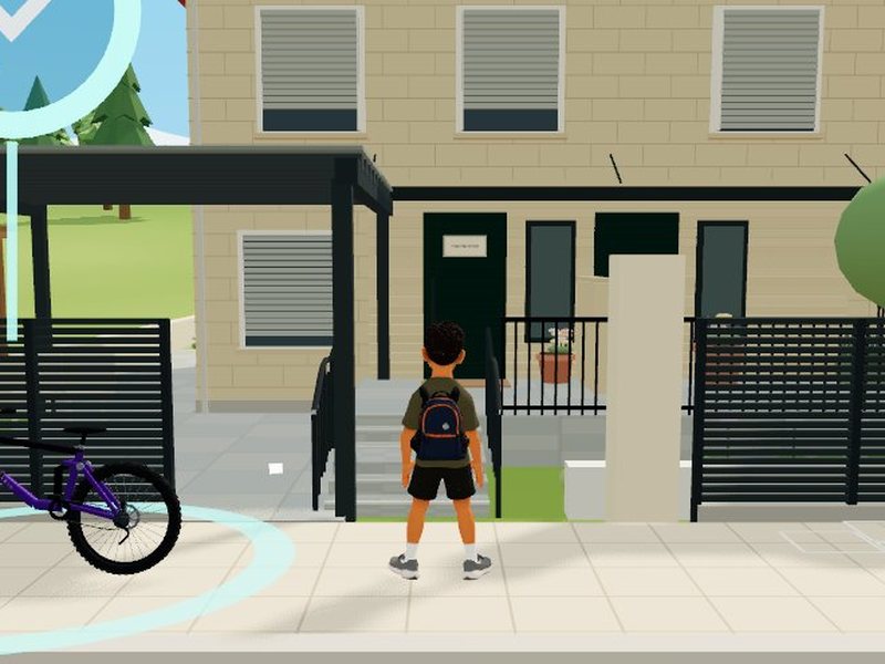 Their backpack in the game